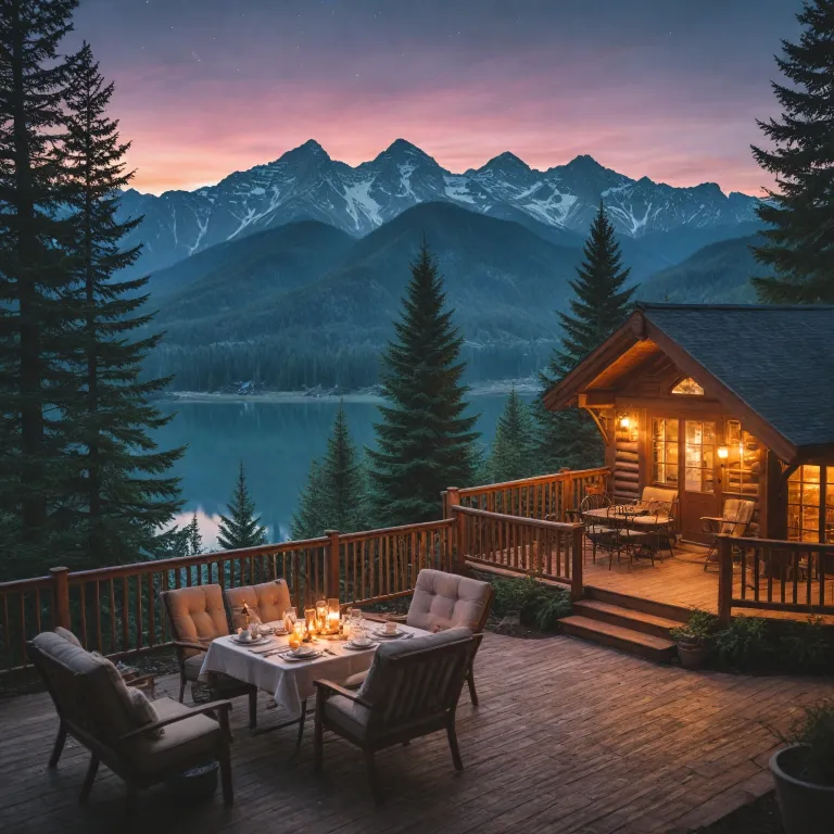 Bear mountain lodge: the perfect place for a romantic getaway and mountain views