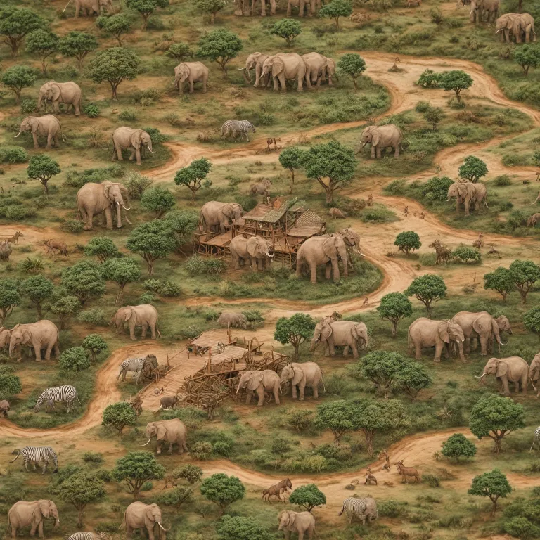 How to read the Animal Kingdom Lodge map for an elevated savanna stay