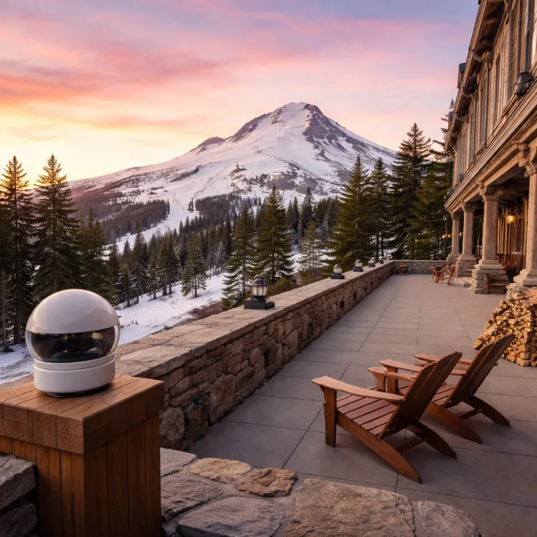 Timberline Lodge webcams for planning an elegant Mount Hood escape