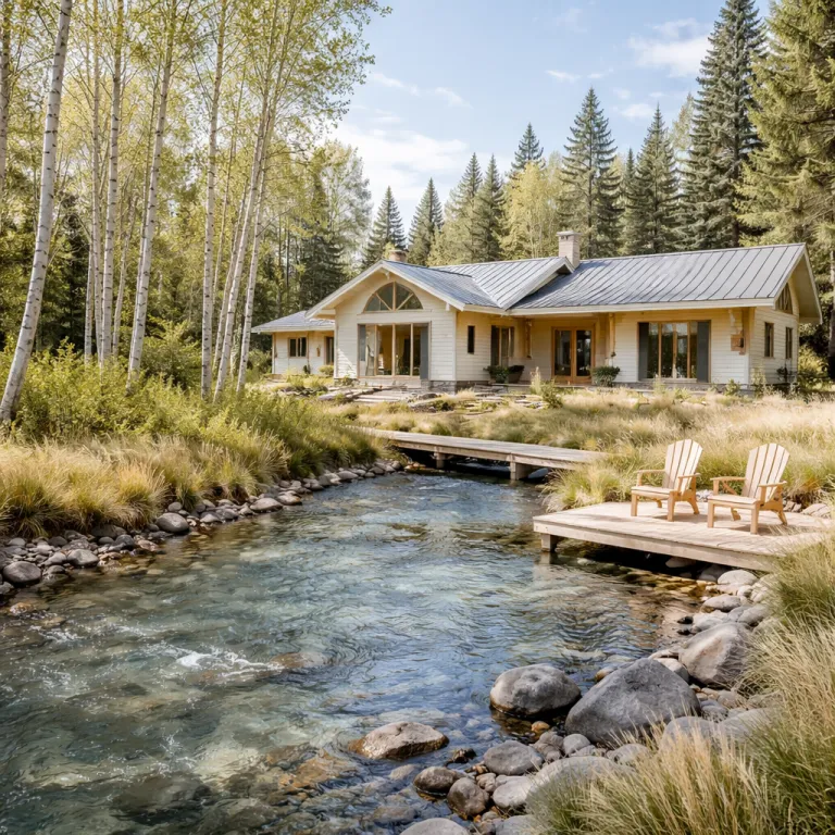 Creek lodge escapes in LaGrange: where rustic charm meets refined comfort